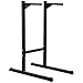 Ollieroo Heavy Duty Dip Stand Freestanding Dip Station Parallel Bar Bicep Triceps Home Gym Dipping Station Dip Bar-Black