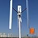 Produktbild Genway Power Windkraftanlage Vertikal VAWT 1000W 12V 24V 48V Heimgebrauch Achse Windgenerator-Kits 3 Aluminiumlegierung Klinge Mit MPPT Laderegler (1000W 48V)