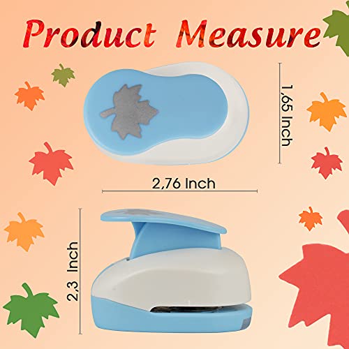 Ecohu Maple Leaf Punch Cutter 1Inch, Paper Punches, Craft Lever Punch Handmade, Leaves Shape For Paper Crafting, Scrapbooking, Cards Decoration, Diy Arts. (Maple Leaf) #TOP2