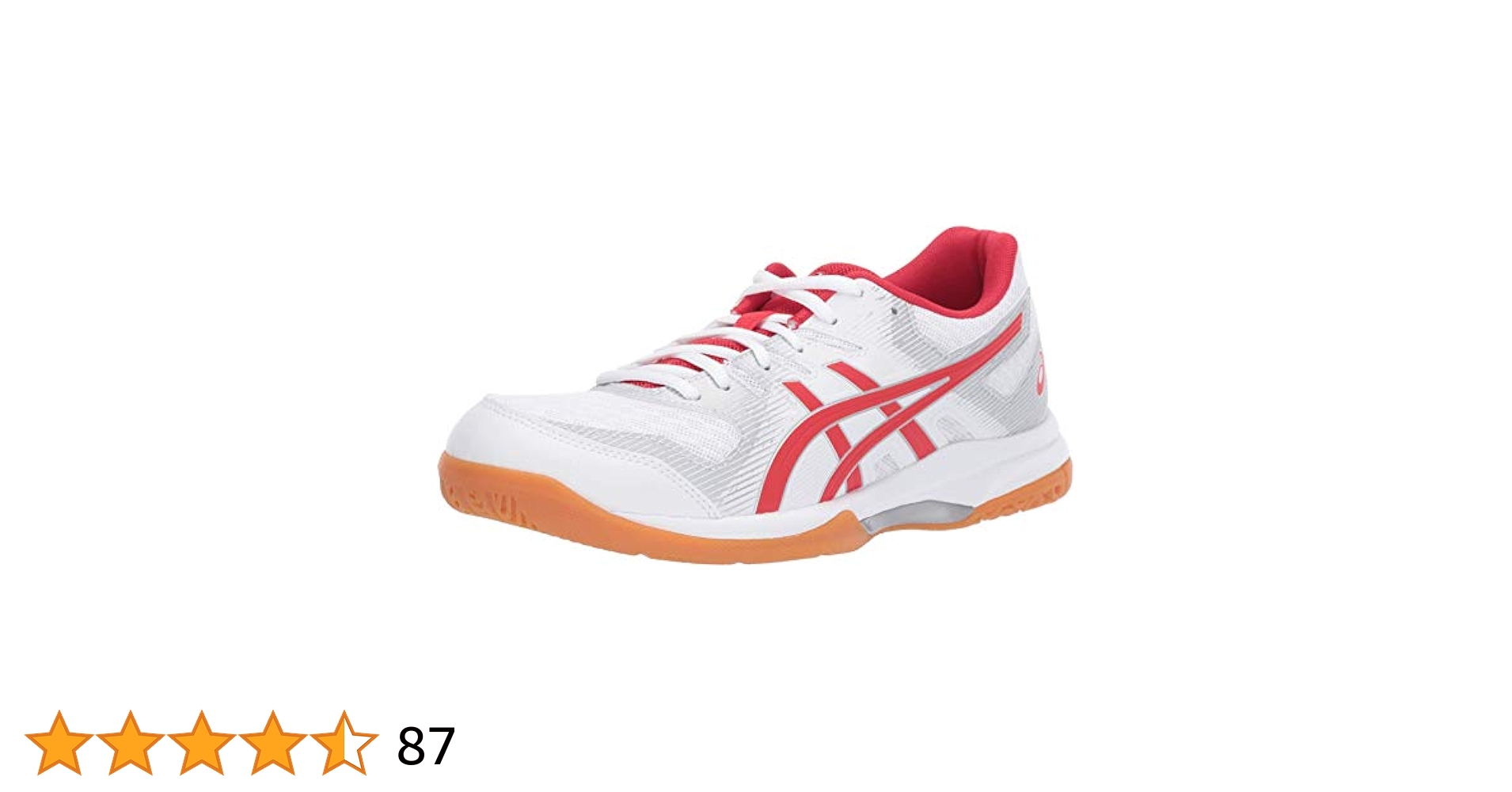 ASICS GEL-ROCKET 9 ホワイト/クラシックレッド 23.0 cm アシックス 日本未発売インドアシューズゲルロケット 9 女性用