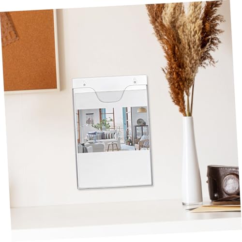 Porte-documents vertical transparent pour optimiser le bureau d'école - 6