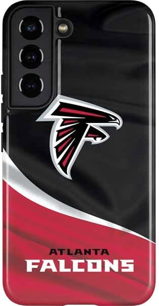 Skinit Pro Phone Case Compatible with Galaxy S22 - Officially Licensed NFL Atlanta Falcons Red Performance Series Design