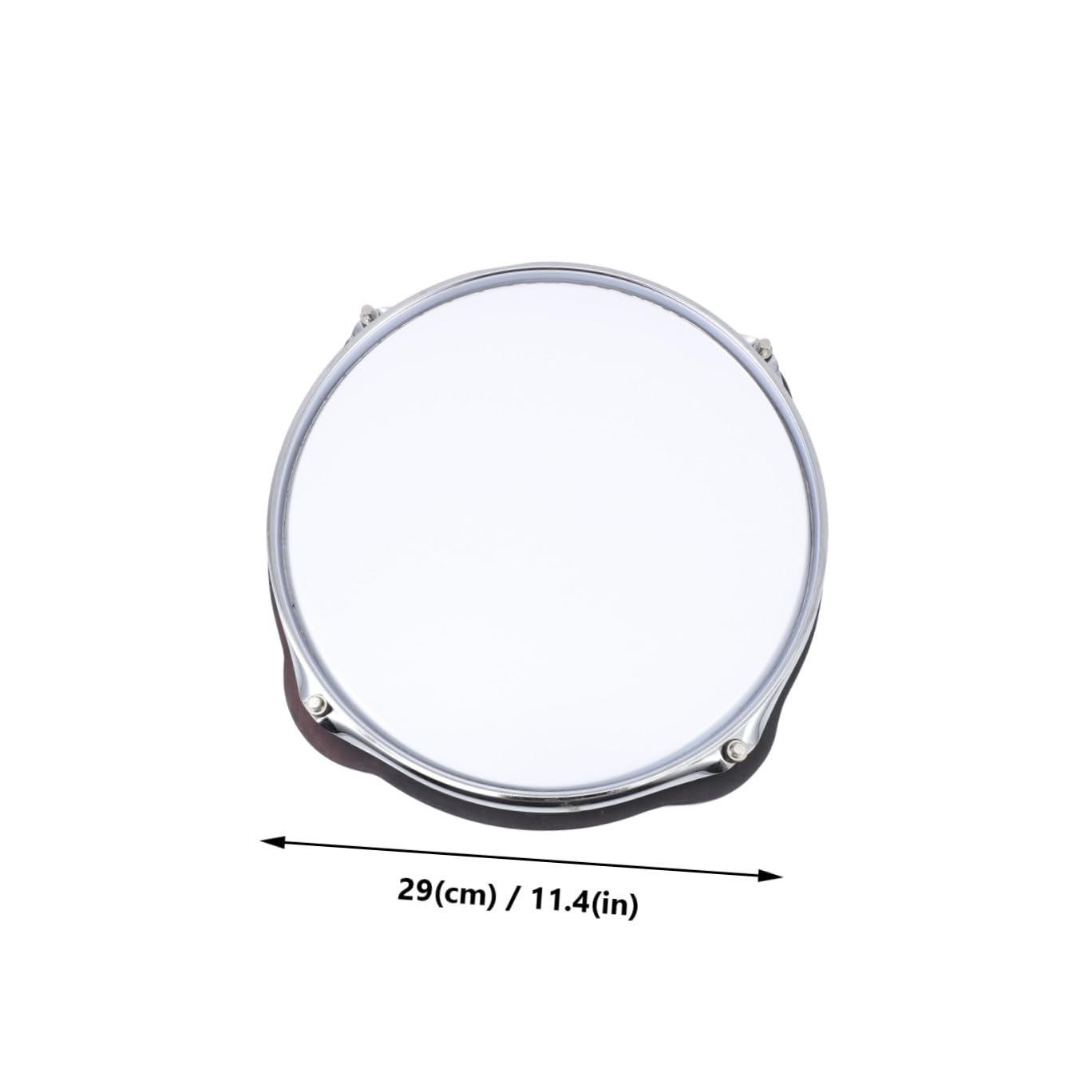 Abaodam 1 Pc Tambor De 10 Pulgadas Anillos De Silencio De Tambor Silenciador De Tambor Práctica De Batería Mudo Electrónico Familiar Kit De Batería De Polivinilo