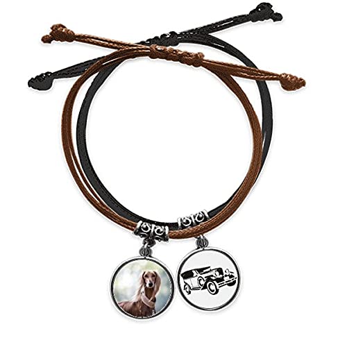 Corde main chaîne bracelet pour amoureux des animaux avec option photo personnalisée