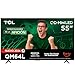 TCL 55QM64L Smart TV Pantalla 4K QD-MINILED 55" | Fire TV | 144Hz VRR 1000 NITS | Dolby Vision IQ HDR10+ | Game Master | Compatible con Alexa