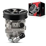 Torchbeam Power Steering Pump Compatible with Forester 2009 2010 Impreza 2008-2012, Car Power Steering Replacement Parts for OEM 21-331, Steering Pump Assist with Pulley