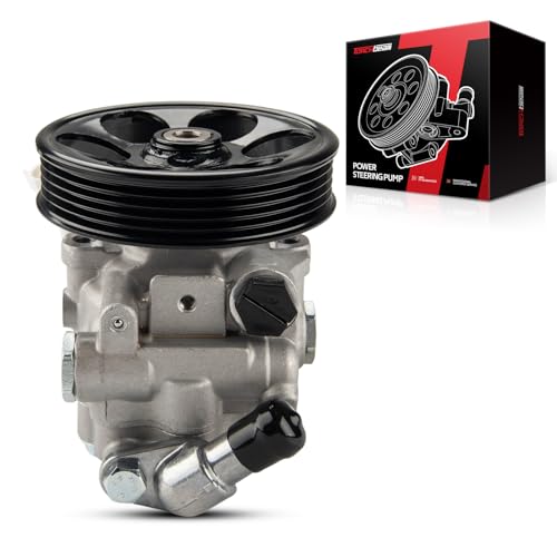 Torchbeam Power Steering Pump Compatible with Forester 2009 2010 Impreza 2008-2012, Car Power Steering Replacement Parts for OEM 21-331, Steering Pump Assist with Pulley