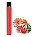 Canghai E Zigarette, Einweg Vape Puff Bar, 1000 Züge Shisha Vape Stick, 650 mAh E Zigarette mit Fruchtgeschmack, Ohne Nikotin(Erdbeer-Wassermelone)