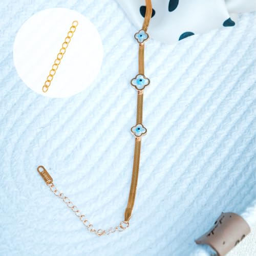 Extensor de cadena de pulsera extraíble para solucionar problemas de talla en joyería 6