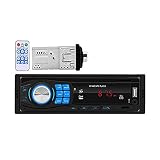 BOOMBOOST 1 DIN Reproductor De MP3 Estéreo para Automóvil Radio De Un Solo Automóvil Reproductor De MP3 SD In Dash Unidad Principal Bluetooth USB AUX IN Receptor De Radio FM Autoradio 12V 8013