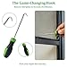 Screen Roller Tool Screen Repair Spline Roller for Easy Window/Door Screen Repair & Replacement (2 Pack)