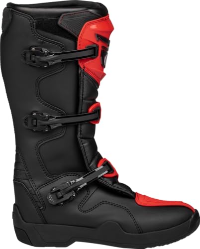 Fly Racing Maverik LT Riding Boots (Black/Red LT, 13)