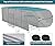 RV Cover Fifth Wheel 41ft-44ft Waterproof, Scratch-Resistant 7 Layers Top with Inner Cotton Moving Trailer Covers Anti-UV Motorhome RV Winter Cover 2 Extra Windproof Straps 6 Gutter Cover