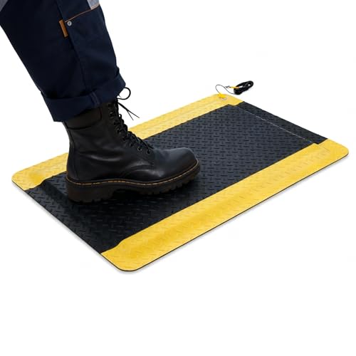 Drydiet 1 Pcs 2'x3' Anti Fatigue Mat Industrial, ESD Conductive