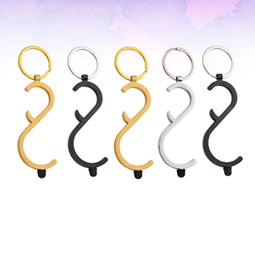 Angoily 10 peças caneta garrafa stylus abridor de elevador para porta ao ar livre, mãos aleatórias,