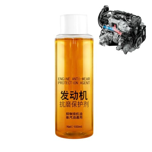 Chaies Motoradditiv, Suchtmittel für Automotorenöl | 100 ml Motoröl-Ergänzungsmittel zur Reduzierung des Verschleißes | Ölzusatz zur Geräuschreduzierung, Anti-Shake-Öl, das süchtig Macht