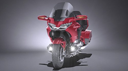 Blinglights Compatible Led White Halo Fog Lights Kit For 2018 2019 2020 2021 Honda Gold Wing #TOP23