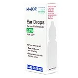 MAJOR Ear Drops Earwax Removal Aid 0.5oz 15mL CARBAMIDE PEROXIDE 6.5% USA