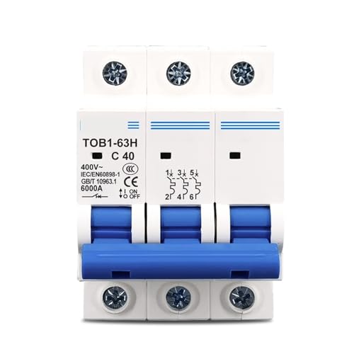 Disjoncteur triphasé 40A pour sécuriser vos plaques à induction 400V