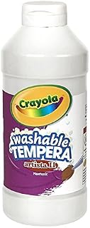 Artista Ii Tempera 16 Oz White Arts & Crafts Washable Paint Arts & Crafts Bin311553 Crayola Llc