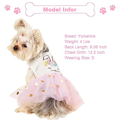 Dog Dresses,Pet Dog Clothes,Dog Clothes For Small Dogs Girl,Puppy Dog Princess Dresses,Dog Dresses For Small Dogs,Dog Tulle Dress,Dog Birthday Dresses Small Dog Clothes #TOP3