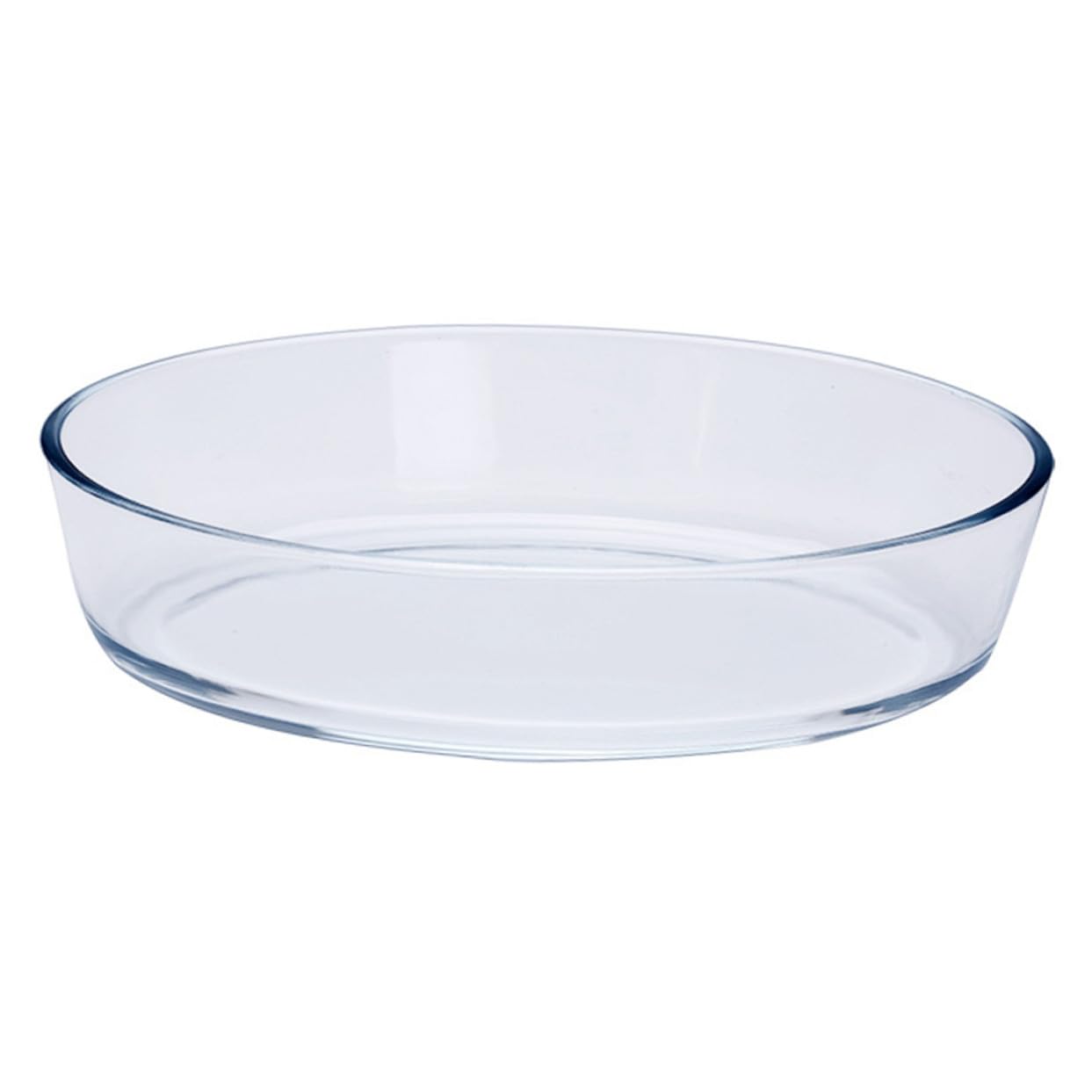Moule à pâtisserie ovale en verre borosilicate durable pour plaques de cuisson