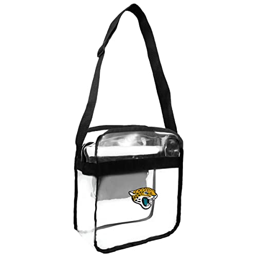 NFL clear carryall crossbody bag