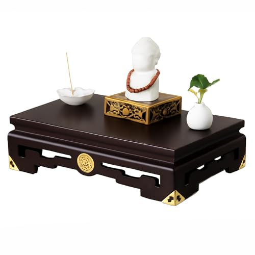 Table d’autel bouddhiste et table de méditation pour prières et divination 60cm