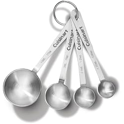 1 of Cuisinart CTG-00-SMP Stainless Steel Measuring Spoon Set