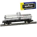 HO Scale 40 Foot Flatcar with Twin Removable Tanks Metal Wheelsets, Installed Knuckle Couplers, Classic Intermodal Liquid Transport Design Rolling Stock Only
