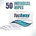 Torbot Trms408W - Tacaway Adhesive Remover Wipe, Non-Acetone, 50/Box