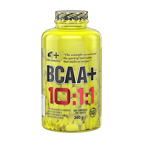 4+ Nutrition Iaf00082244 Bcaa+ 10:1:1, 240 Compresse