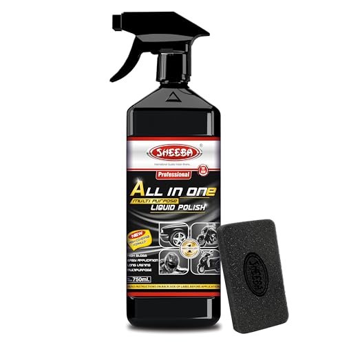 SHEEBA All in One Multipurpose Liquid Polish for Car, Motorbike, Scooter, Household, Office Care |...