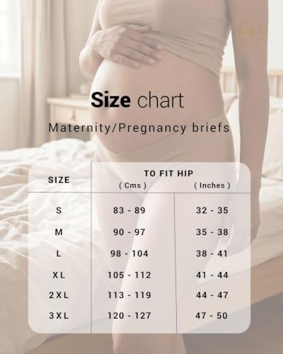 Image of Inner Sense Organic Cotton Bamboo Maternity Panties After Delivery
