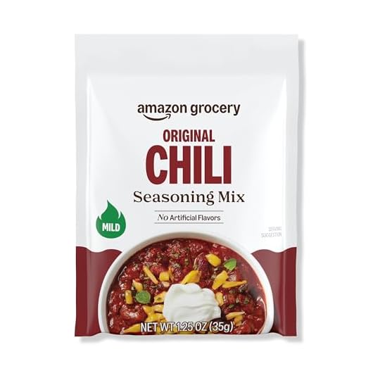 Amazon Brand - Happy Belly Chili Seasoning Mix, 1.25 Ounce