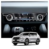 Ruiya 2022-2026 Outlander Screen Protector for Mitsubishi Outlander Accessories Air Conditioner Nano Films Compatible with 2022-2026 Mitsubishi Outlander PHEV/SE/SEL/SE TECH (2Packs)