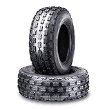 WANDA Sport ATV Tires AT 22x7-11 22X7X11 GNCC (Grand National Cross Country) Race Tires for Honda Recon 250 Suzuki Ozark 250 (Set of 2)