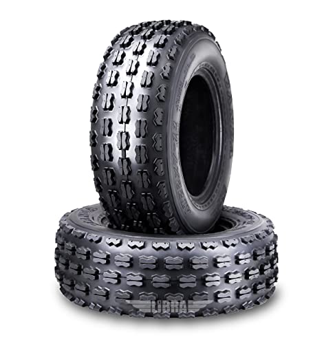 WANDA Sport ATV Tires AT 22x7-11 22X7X11 GNCC (Grand National Cross Country) Race Tires for Honda Recon 250 Suzuki Ozark 250 (Set of 2)