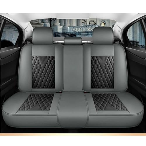 Housses siège voiture avant premium design bicolore noir gris pour Arkana et Kangoo - 2
