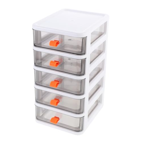 Plus de bureau encombré grâce à la boîte de rangement plastique 5 couches