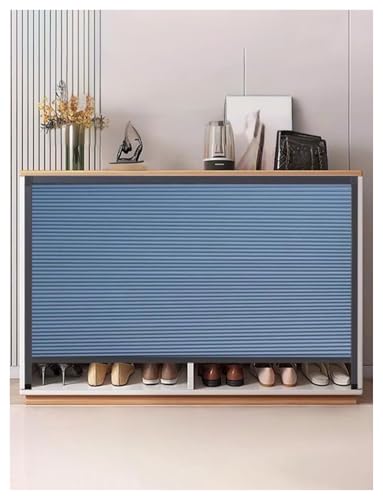 Portes accordéon intérieures, portes pliantes, séparateur de pièce, barrière rétractable for armoire, placard, portes accordéon for porte d'entrée(55x95cm/21.7x37.4)