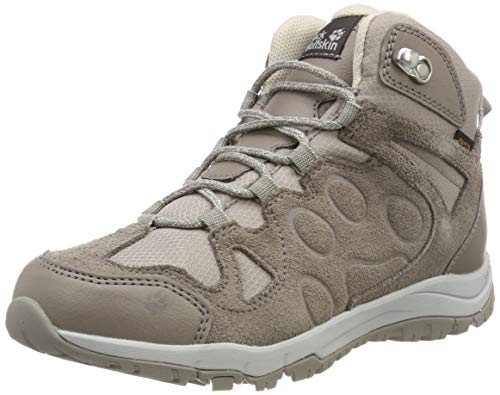 Jack Wolfskin Women's Rocksand Texapore Mid Women's Waterproof Hiking Boot Boot, Moon Rock, Us Women's 10 D Us #TOP14