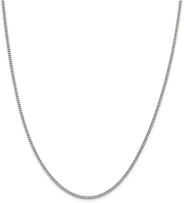 ARGENTO REALE Authentic 925 Sterling Silver 1.5MM 2MM 3MM 4MM Curb Cuban Chain Necklace Womens 16-30