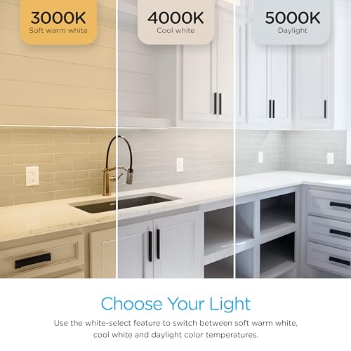 image for Enbrighten Premium 24in. LED Under Cabinet Light Fixture, Direct-Wire,