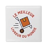 transporteur toute france DÉCORATION UTILE : Joignez l'utile à l'agréable. En plus d'habiller votre frigo avec le design Le Meilleur du Monde Livreur Livraison Transporteur Colis Pizza, cet aimant est suffisamment puissant pour maintenir vos listes de courses, photos, cartes postales ou dessins d'enfants bien en vue.