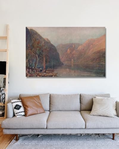 Toile Seule Turner 60x96cm impression premium romantisme anglais