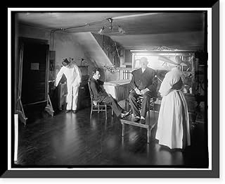 Historic Framed Print, PROVIDENCE HOSPITAL. INTERIOR - 2, 17-7/8" x 21-7/8"