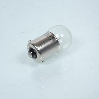 Flosser - Bombilla para moto (1421, BA15s, 12 V, 3 W), color blanco