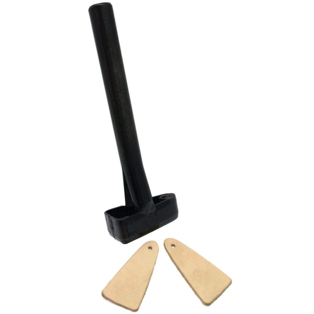 Leather Craft Cutting Tool - Hollow Steel Cutter Rectangular Earrings Mallet Die Punch Tool for Crafting and Leather Making