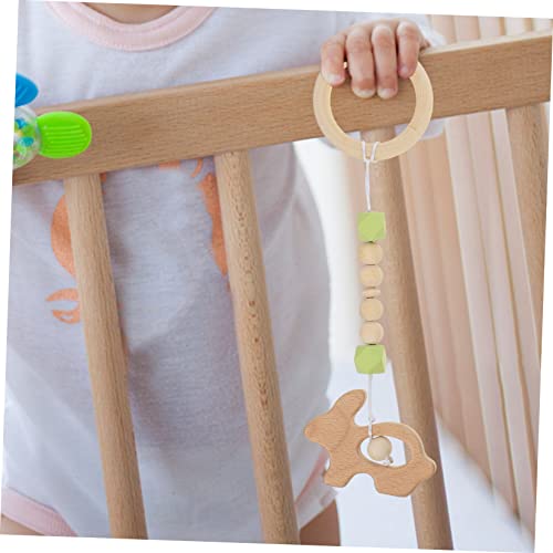 Abaodam 16 Peças Decorações De Decoração Amadeirada De Ginástica Para Bebês Para Casa Brinquedos De